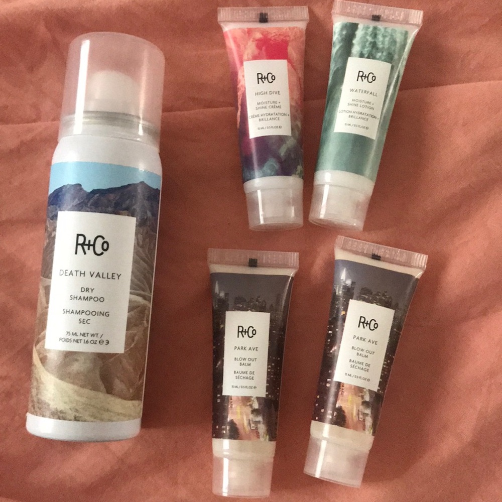 R+Co hair products!